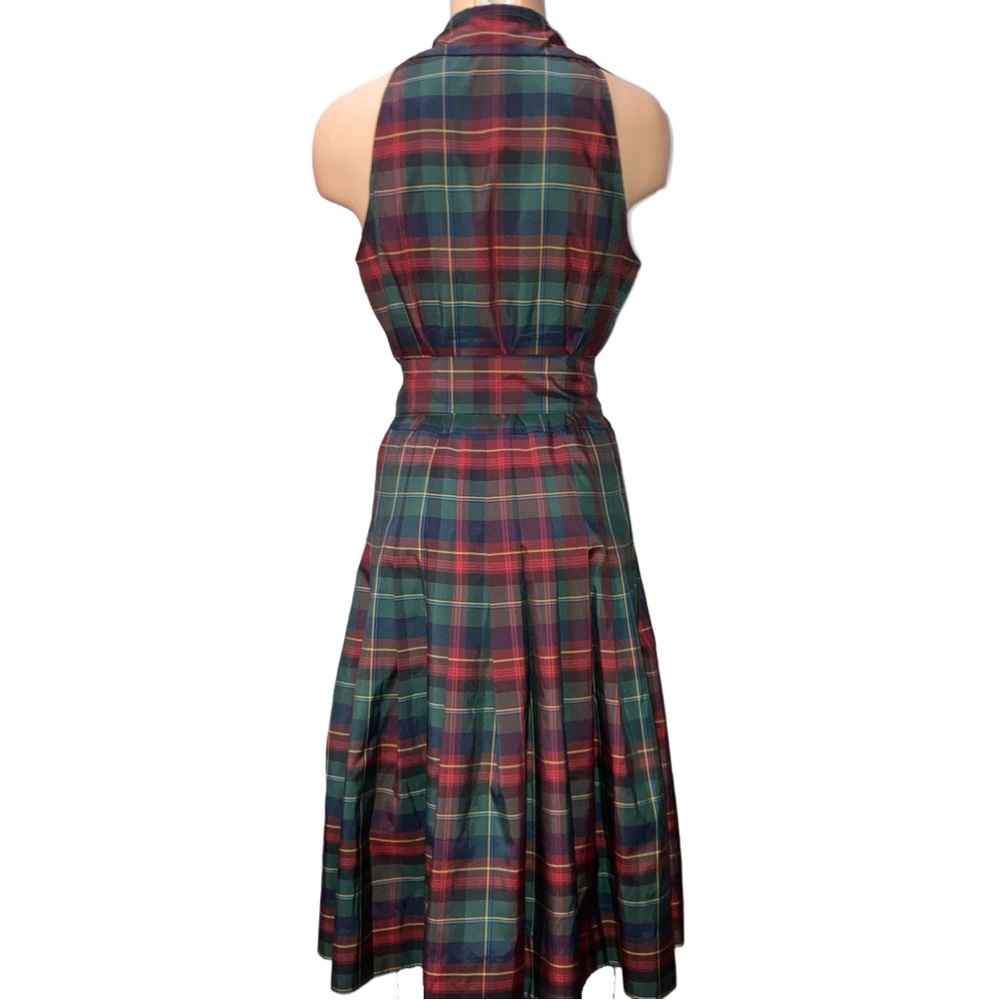 American Living Plaid Dress - Red and Green - Picture 4 of 9